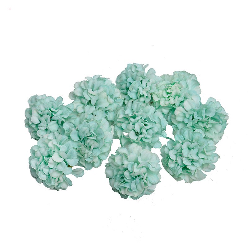 Artificial Hydrangea Flowers for Party 10 Pcs Set