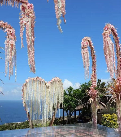 artificial wisteria silk flowers - MRSLM