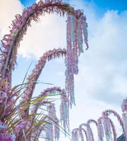 artificial wisteria silk flowers, view 23 - MRSLM
