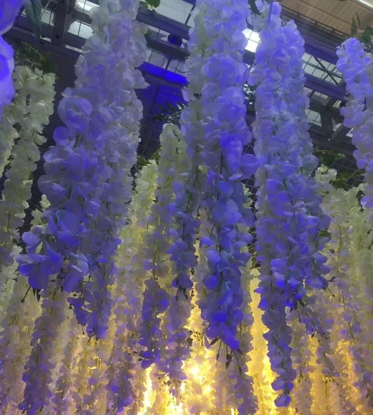 artificial wisteria silk flowers, view 26 - MRSLM