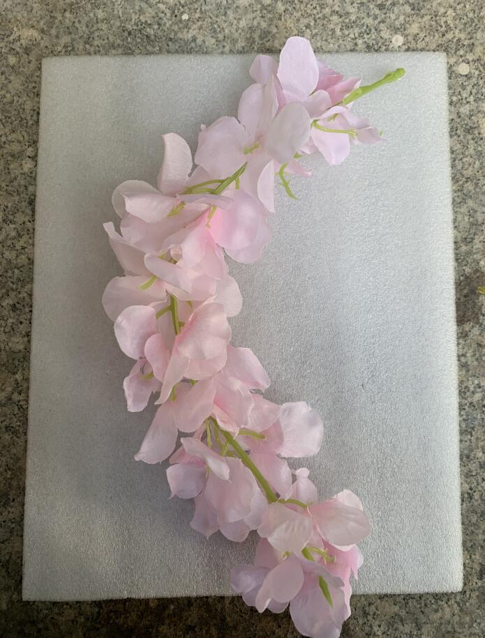 artificial wisteria silk flowers, view 6 - MRSLM