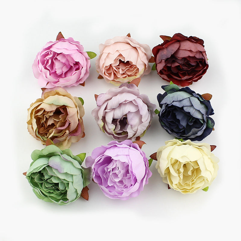 diy silk artificial peony flowers, view 13 - MRSLM
