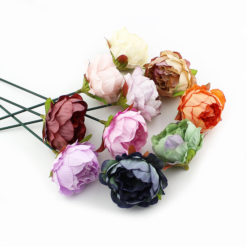 diy silk artificial peony flowers, view 15 - MRSLM