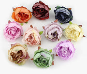 diy silk artificial peony flowers - MRSLM