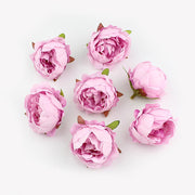 diy silk artificial peony flowers, view 2 - MRSLM