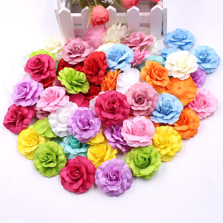 Artificial Rose Flowers 10 Pcs Set