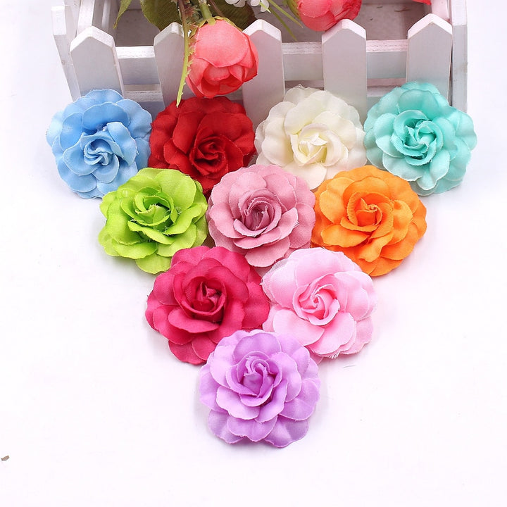 Artificial Rose Flowers 10 Pcs Set