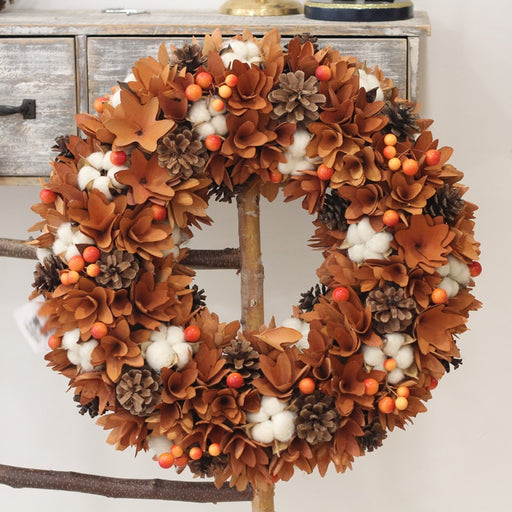 natural brown rustic wreath - MRSLM
