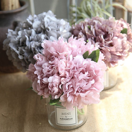 artificial peony flower branches - MRSLM