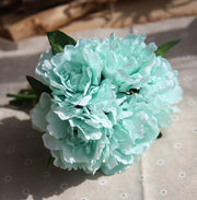 artificial peony flower branches, view 4 - MRSLM