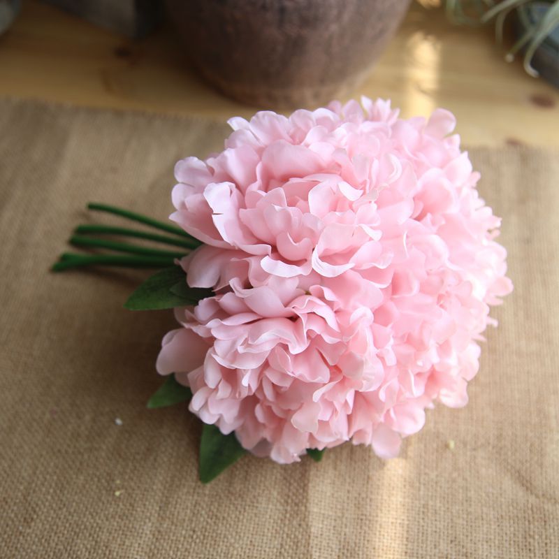 artificial peony flower branches, view 10 - MRSLM