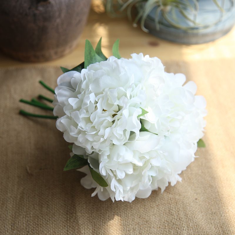 artificial peony flower branches, view 11 - MRSLM