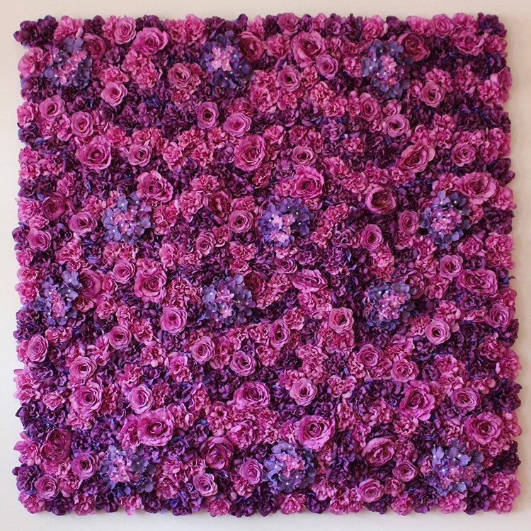 Artificial Flowers Decorative Wall (16 colours)