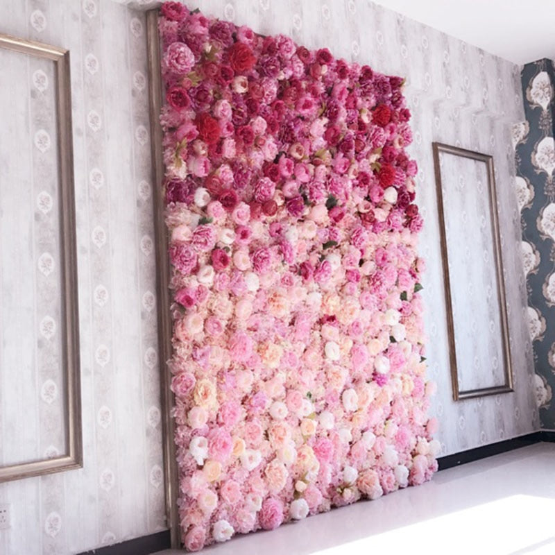 artificial flowers decorative wall, view 18 - MRSLM