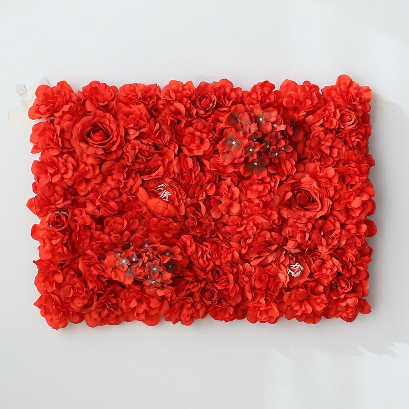 artificial flowers decorative wall, view 4 - MRSLM