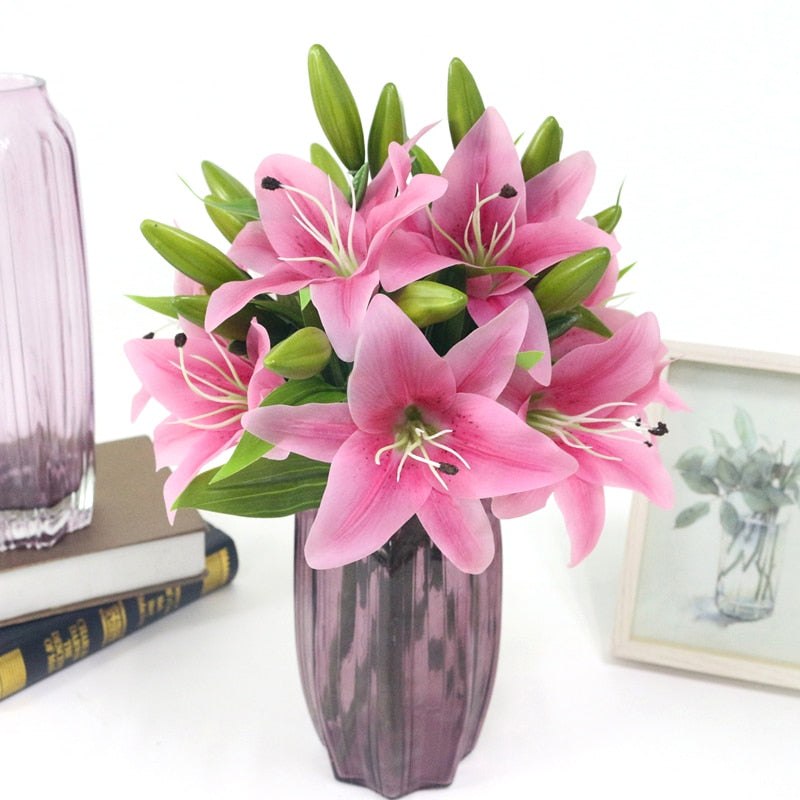 lily bouquet decoration set - MRSLM