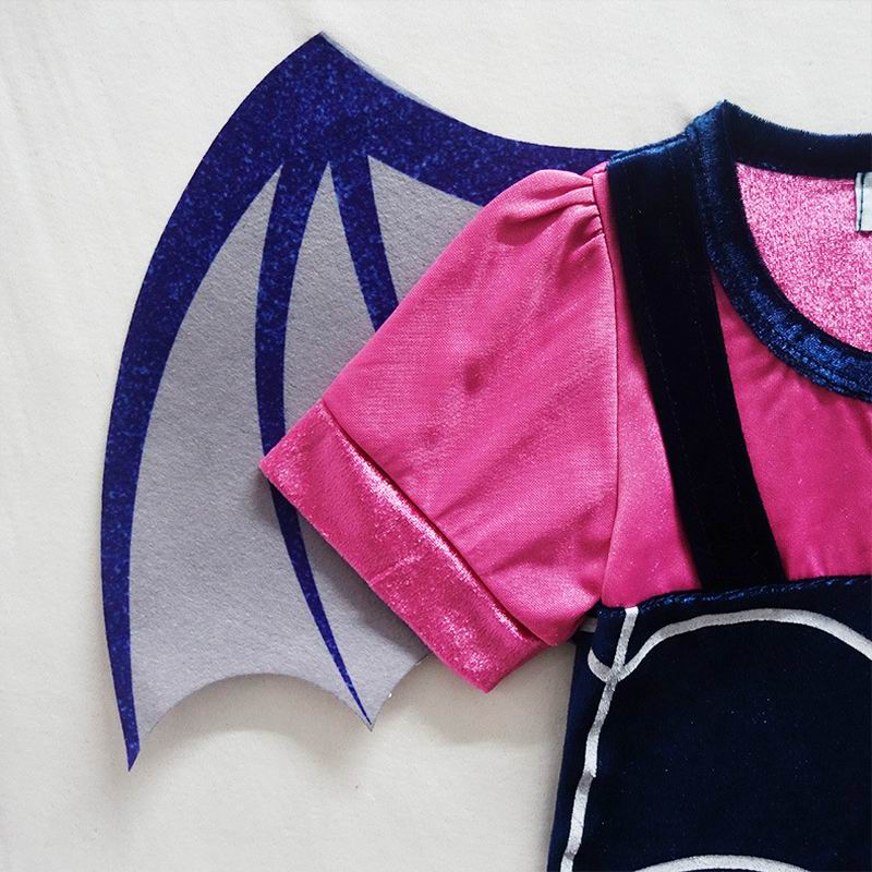 little vampire costume for girls, view 6 - MRSLM