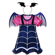 little vampire costume for girls, view 3 - MRSLM