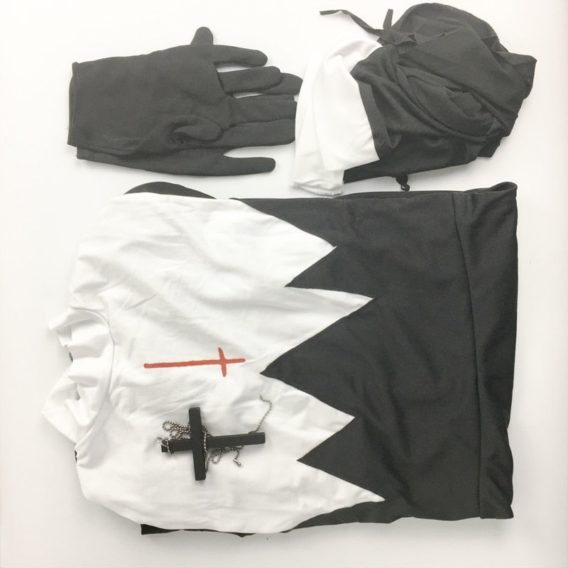 women's nun halloween costume, view 7 - MRSLM