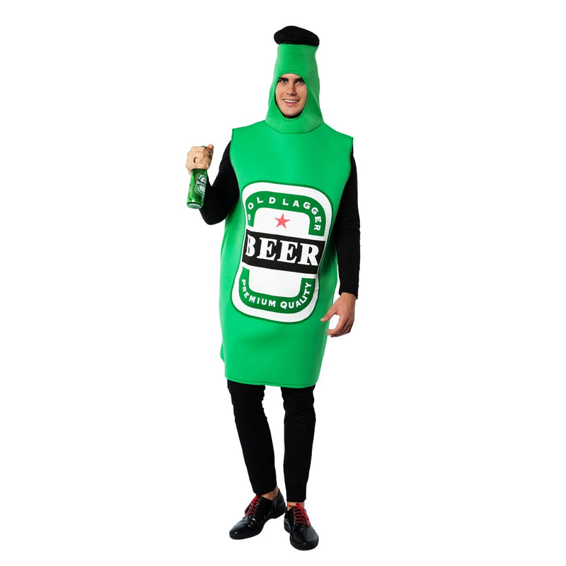 men's beer bottle costume, view 5 - MRSLM
