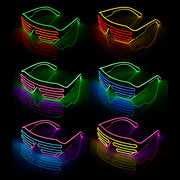colorful luminous dj glasses - MRSLM