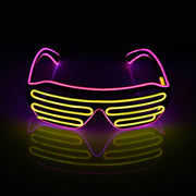 colorful luminous dj glasses, view 21 - MRSLM