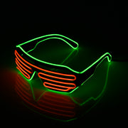 colorful luminous dj glasses, view 15 - MRSLM