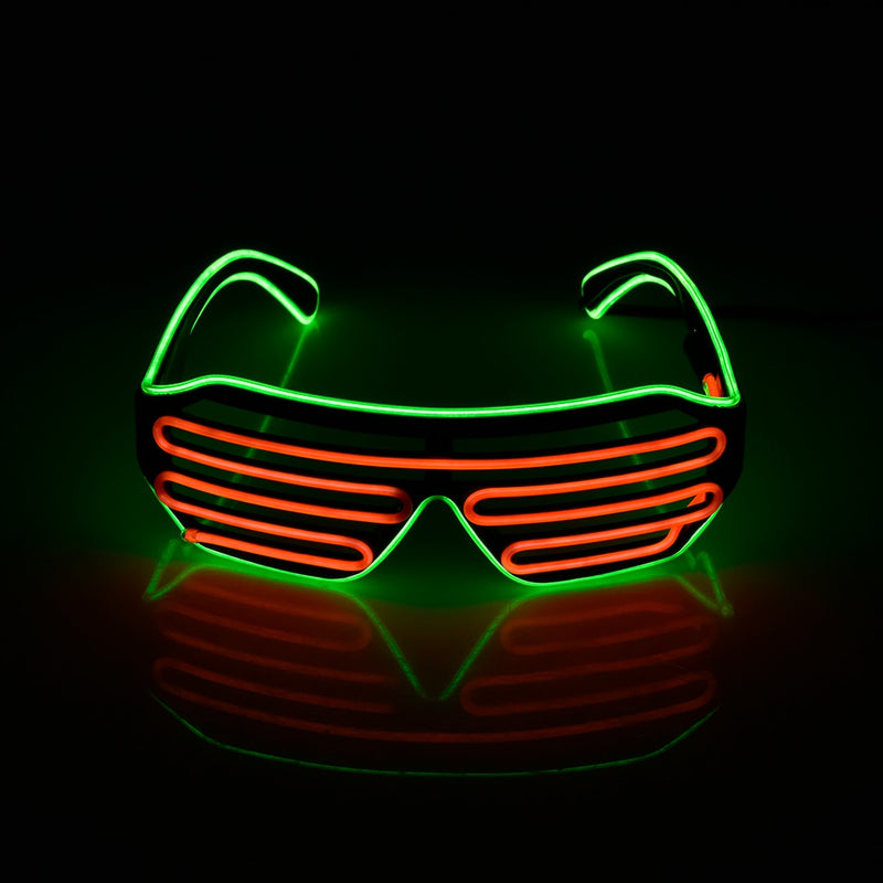 colorful luminous dj glasses, view 14 - MRSLM