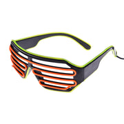 colorful luminous dj glasses, view 10 - MRSLM