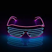 colorful luminous dj glasses, view 19 - MRSLM