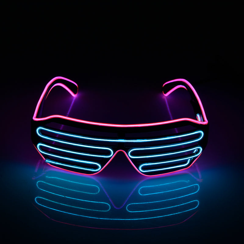 colorful luminous dj glasses, view 19 - MRSLM