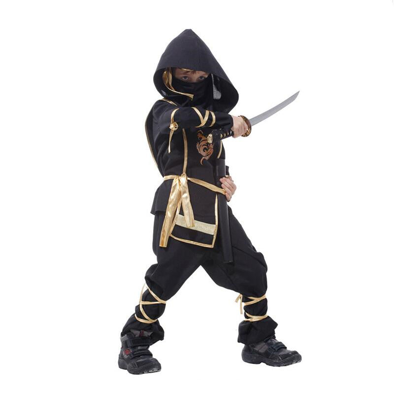 Boy's ninja Halloween costume set, view 10 - MRSLM
