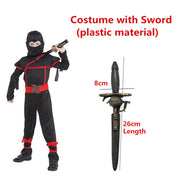 Boy's ninja Halloween costume set, view 7 - MRSLM