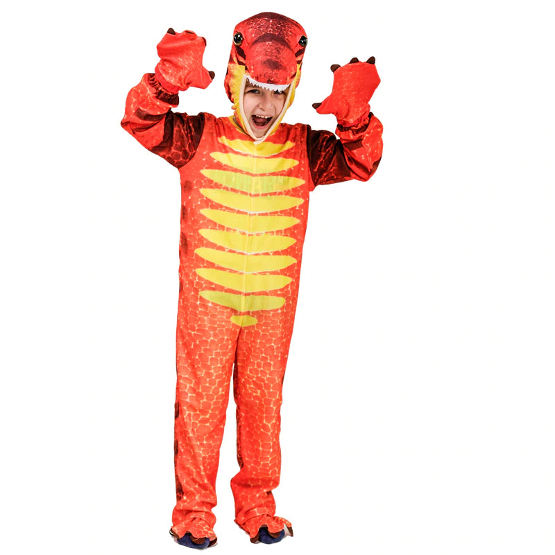 Halloween dinosaur costume for boys, view 6 - MRSLM