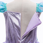 little girl mermaid costume, view 10 - MRSLM