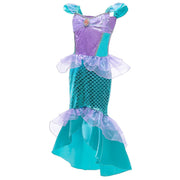 little girl mermaid costume, view 9 - MRSLM