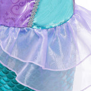 little girl mermaid costume, view 11 - MRSLM