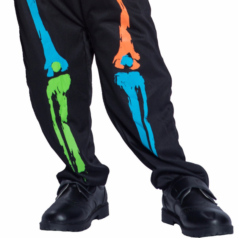 boy's skeleton costume, view 6 - MRSLM