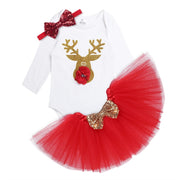 christmas deer costume for baby girls - MRSLM