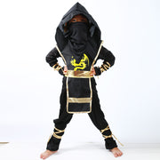 kid's black ninja cosplay costume - MRSLM