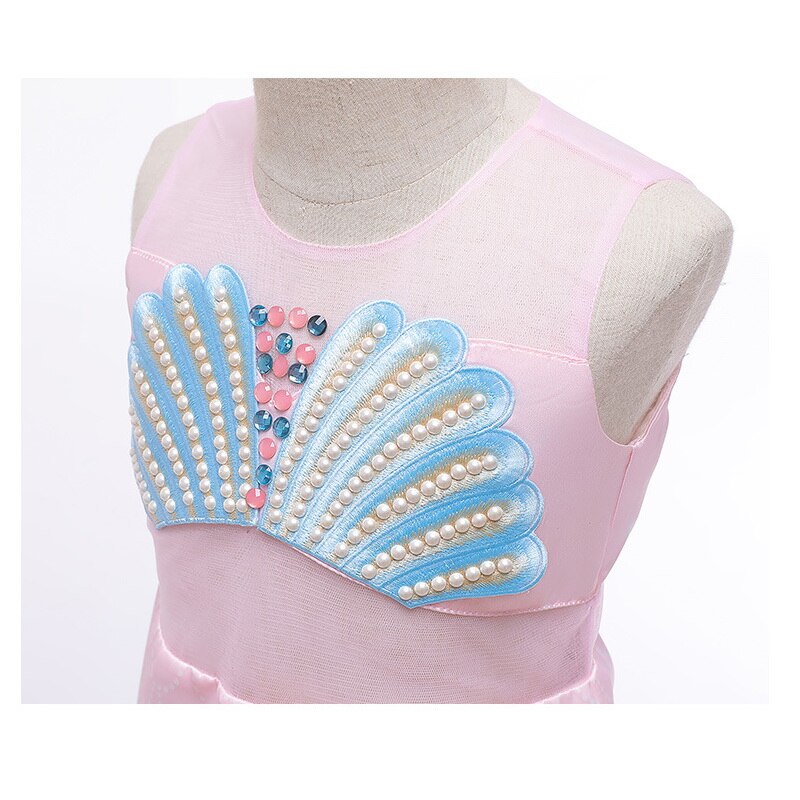 girl's mermaid costume, view 8 - MRSLM