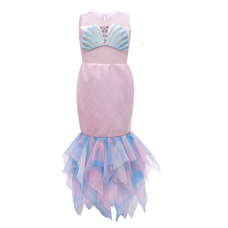 girl's mermaid costume, view 2 - MRSLM