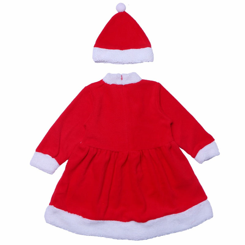 kids' velvet christmas costume set, view 7 - MRSLM