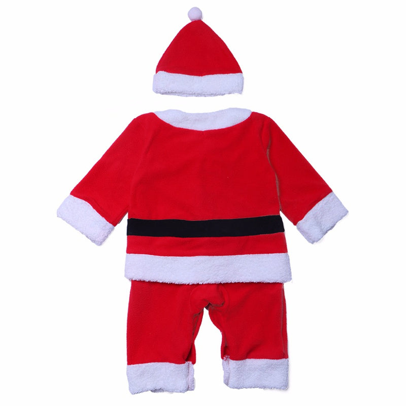 kids' velvet christmas costume set, view 6 - MRSLM