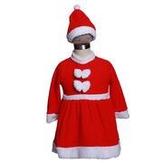 kids' velvet christmas costume set, view 2 - MRSLM