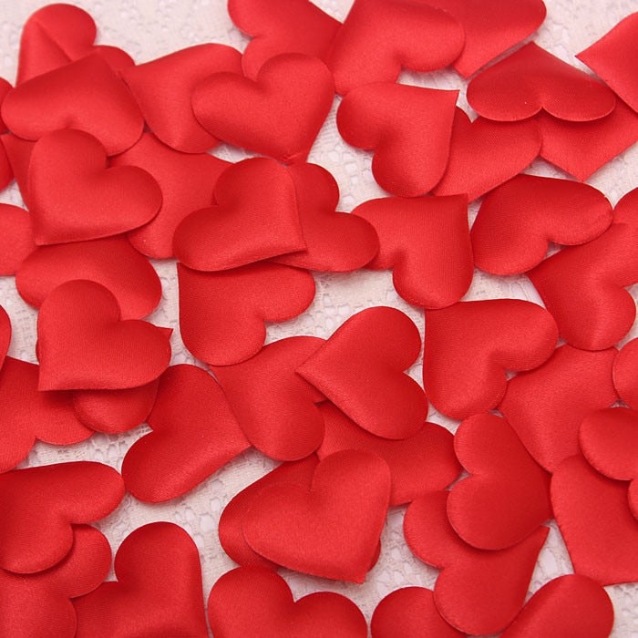 heart petals satin confetti, view 11 - MRSLM