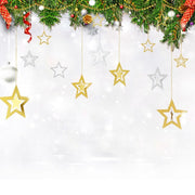 paper star hanging garland, view 9 - MRSLM