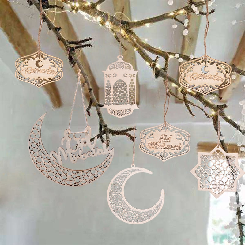 Eid Mubarak Decorative Banner / Balloons Set