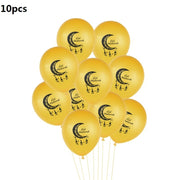 eid mubarak banner and balloons set, view 3 - MRSLM