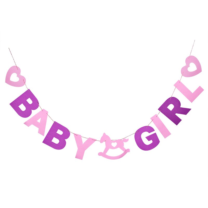 long baby shower garland, view 3 - MRSLM